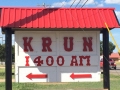 KRUN Sign After